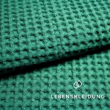 Organic large waffle - Emerald sample