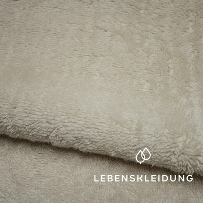 Organic terry cloth - natural – Close-up