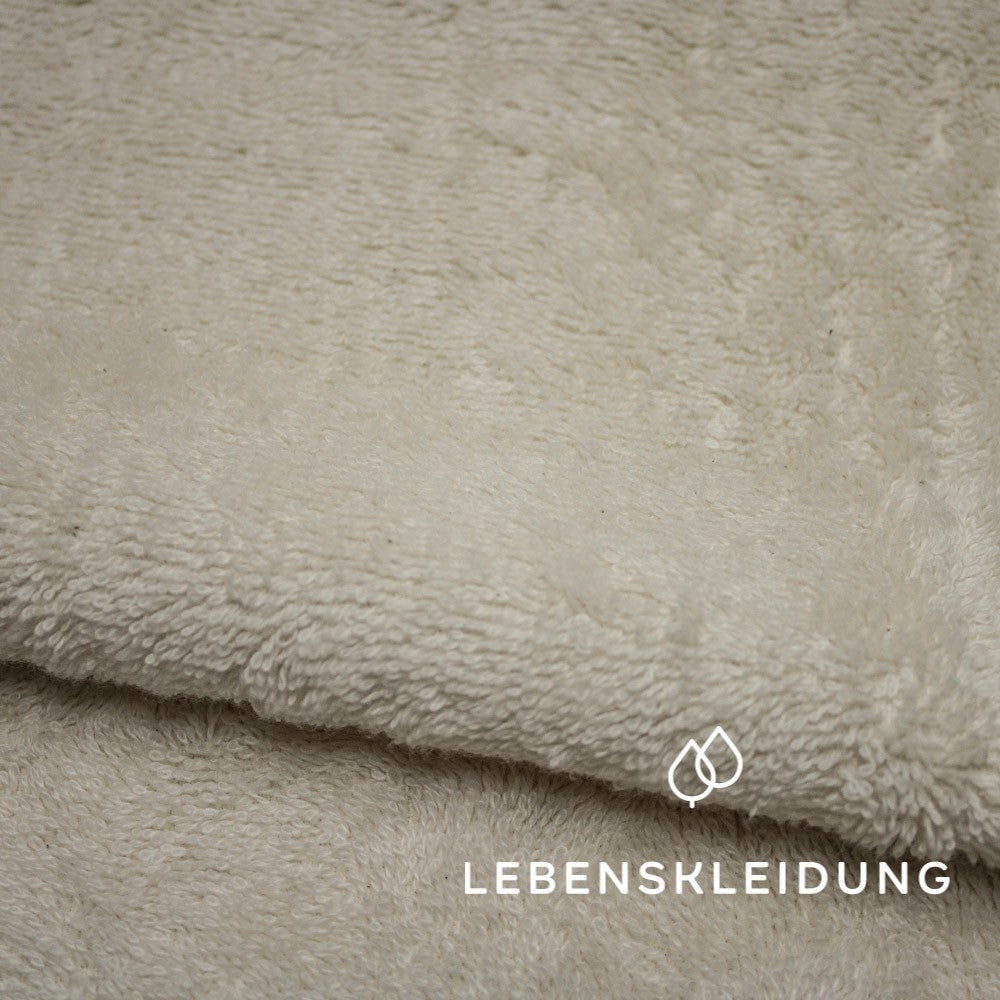 Bio Webfrottee - Natur Muster – Nahaufnahme