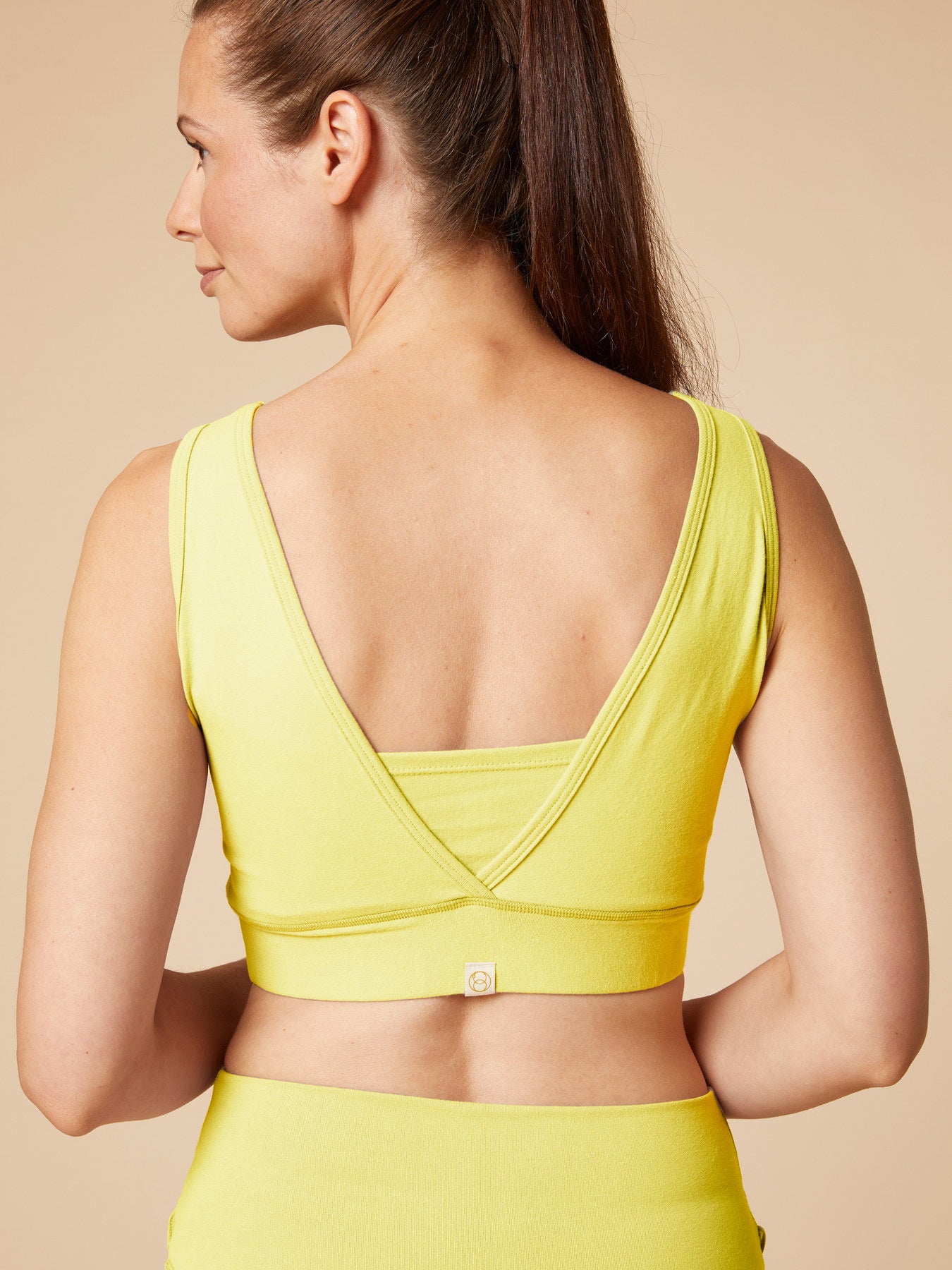 Re-Life Bio Baumwolle Stretch Jersey Stoff Gelb