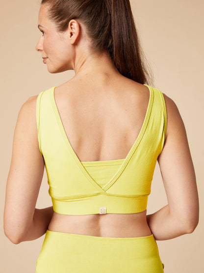 Re-Life Bio Baumwolle Stretch Jersey Stoff Gelb