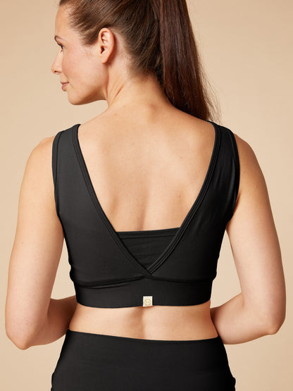 Re-Life Bio Baumwolle Stretch Jersey Stoff Schwarz