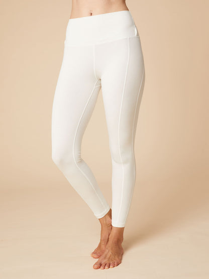 Re-Life Coton biologique Jersey Stretch Tissu Crème