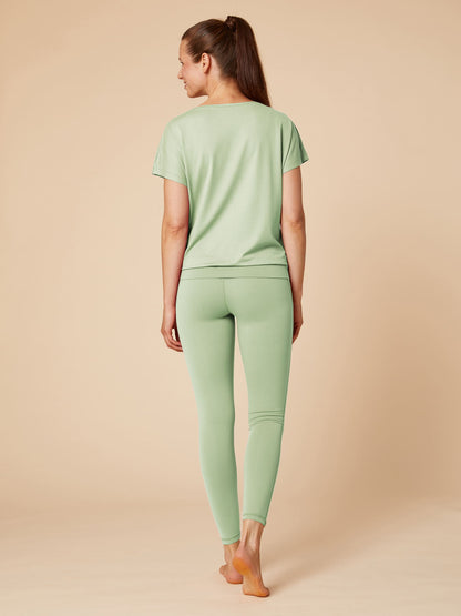 Re-Life Bio Baumwolle Stretch Jersey Stoff Hellgrün