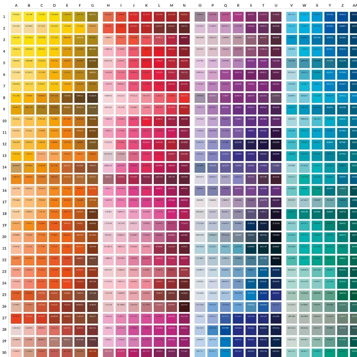 Lenzing ECOVERO™ Jersey Fabric (210 g/m²) - 165 cm - Digital Print Color Profile