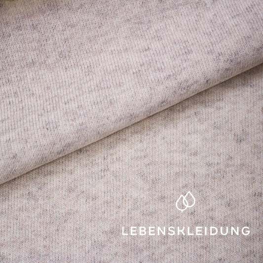 Organic Cotton Hemp Sweat - Ecru sample