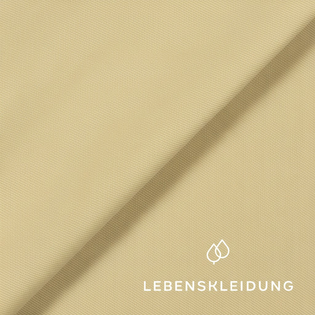 Sergé extensible en coton biologique Re-Life - Sables chauds