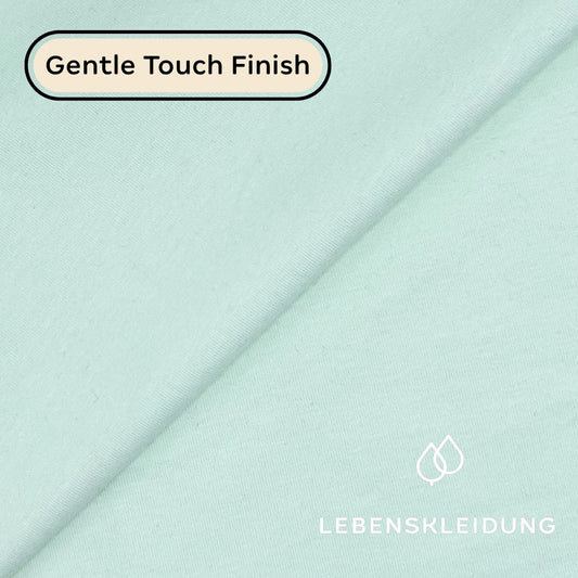 Re-Life Bio Baumwolle Stretch Jersey Stoff - Hellgrün - Bild 1