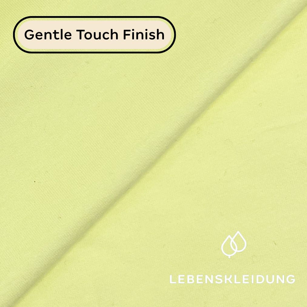 Re-Life Bio Baumwolle Stretch Jersey Stoff - Gelb - Bild 1