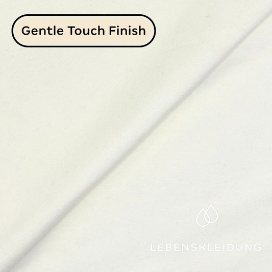 Re-Life Bio Baumwolle Stretch Jersey Stoff - Creme - Bild 1
