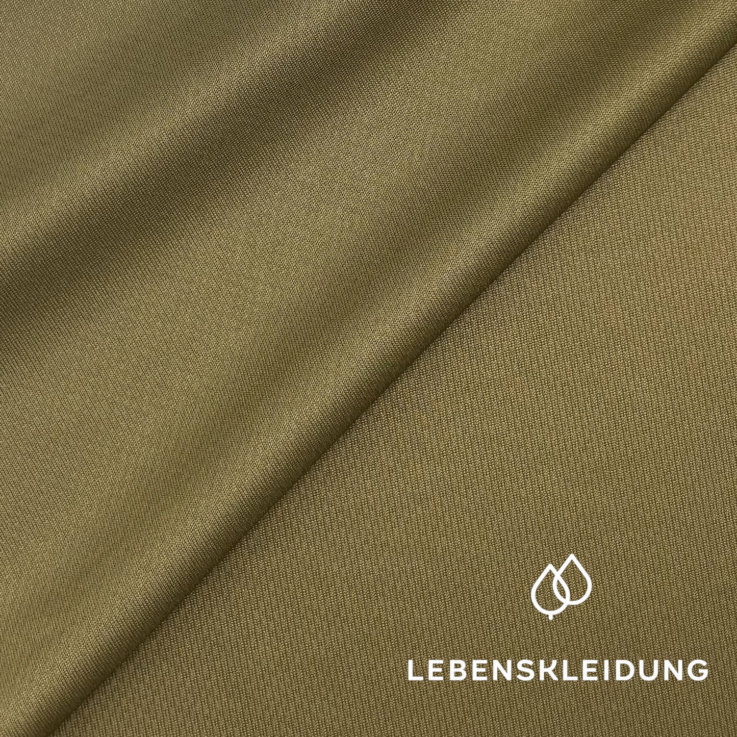 Re-Life Mesh Jersey aus 100% recyceltem Polyester (Post-Consumer) - Dusty Olive - Bild 1