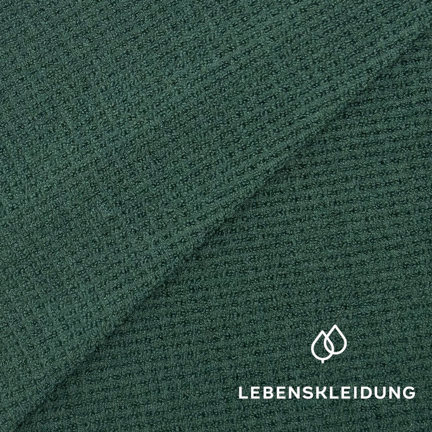 Re-Life Jacquard Frottee mit Stretch - Grün - Bild 1