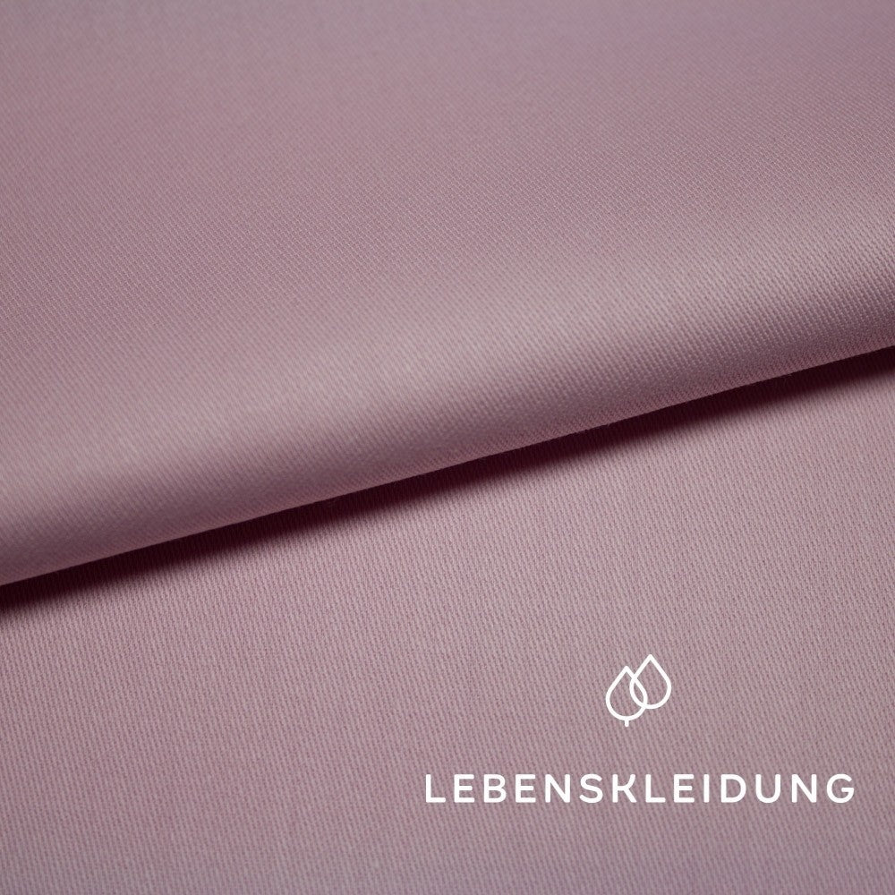 Bio Satin glatt - Rosa