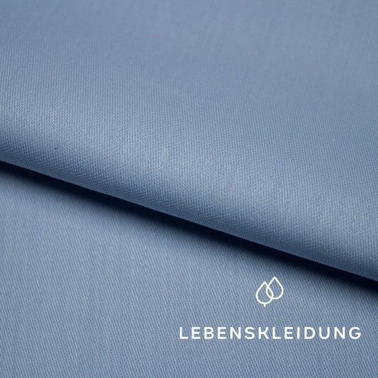 Organic satin smooth - Light blue sample – Detail view