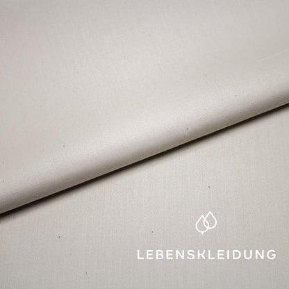 Bio Satin glatt - Natur Muster