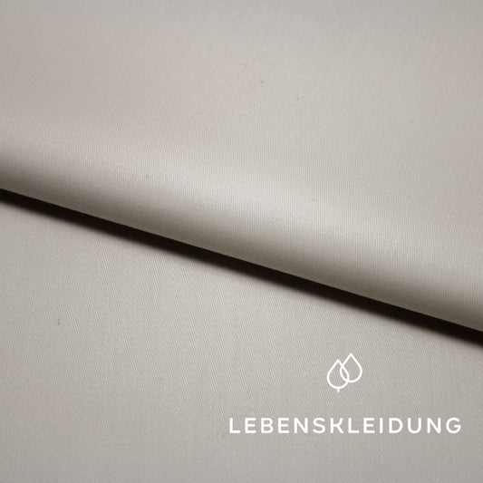 Organic satin smooth - natural sample – Detail view