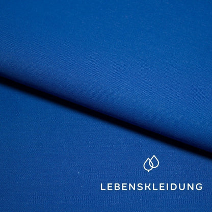 Organic satin smooth - Blue sample – Detail view