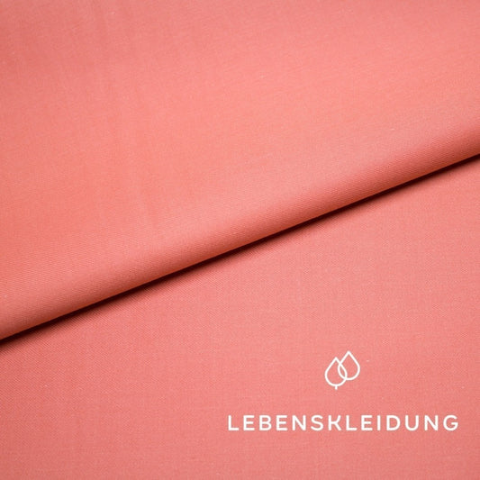 Bio Satin glatt - Orange