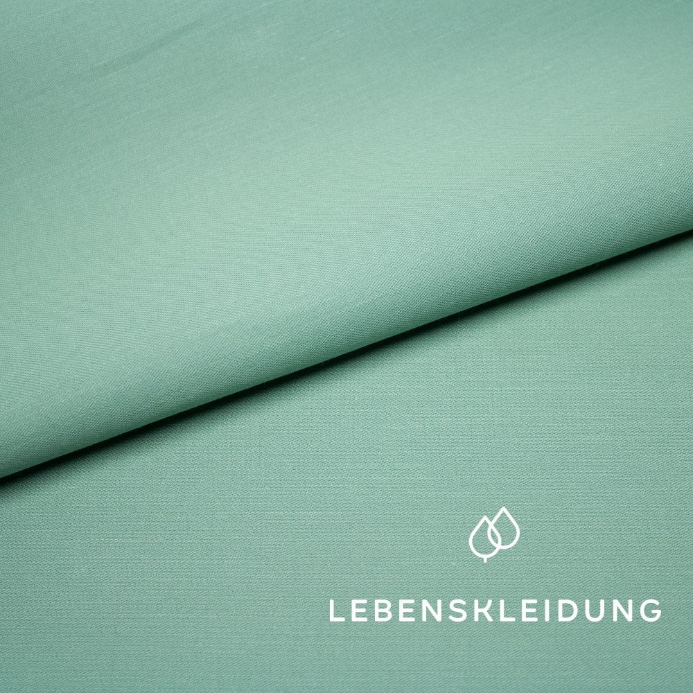 Organic satin smooth - Green sample
