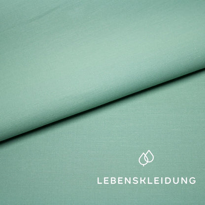 Organic satin smooth - Green sample