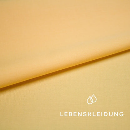 Bio Satin glatt - Apricot