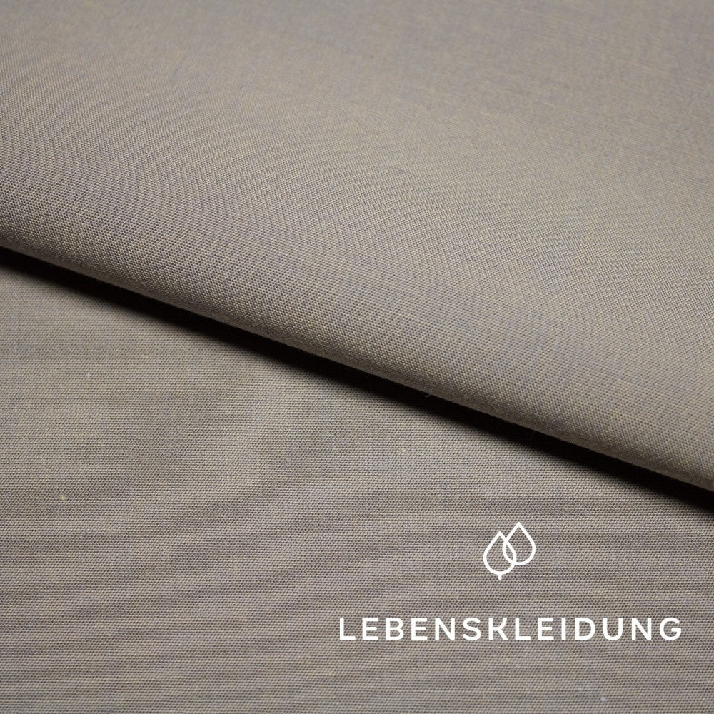 Organic Chambray - Anthracite Ochre – Detail view