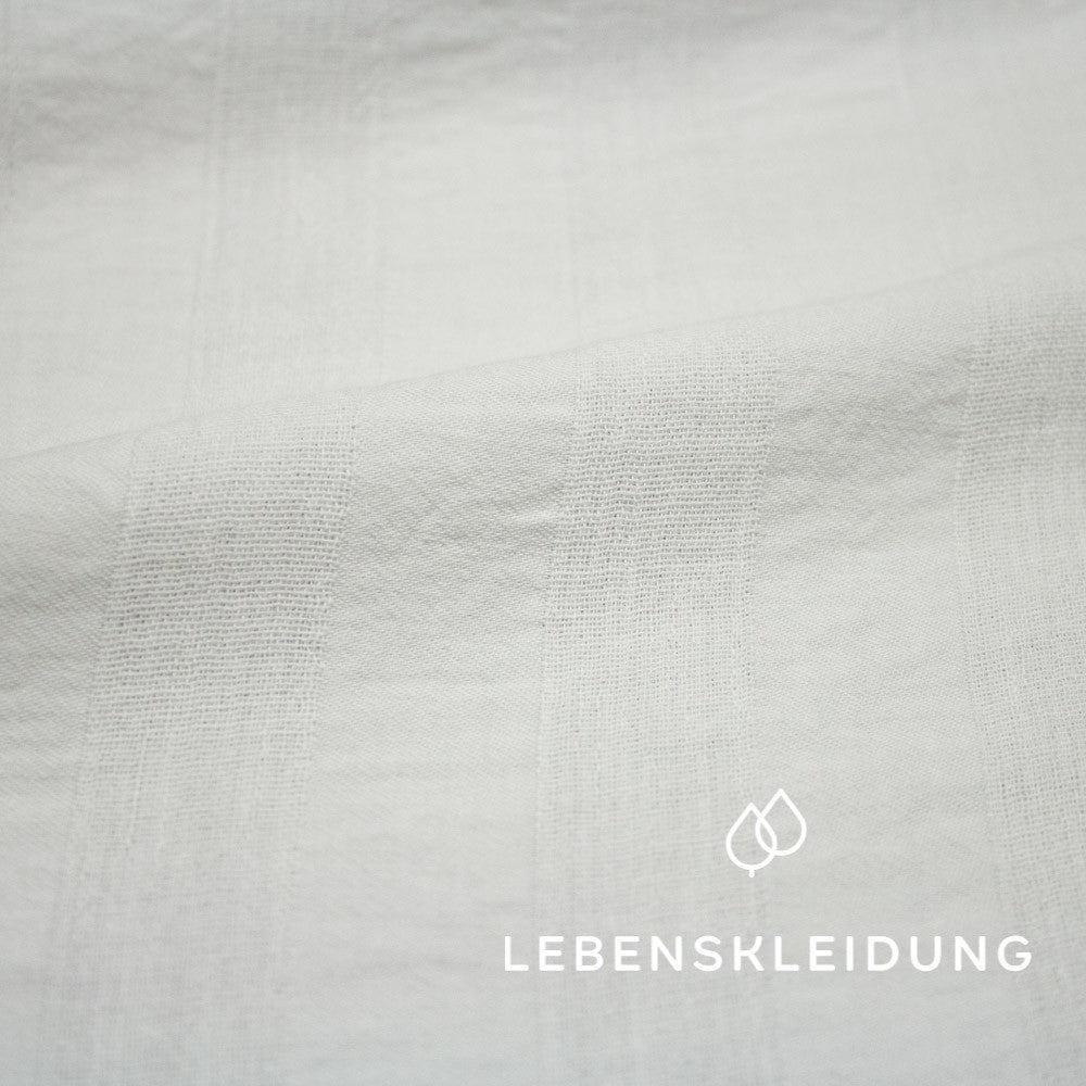 Organic Crinkle - White without optical brighteners