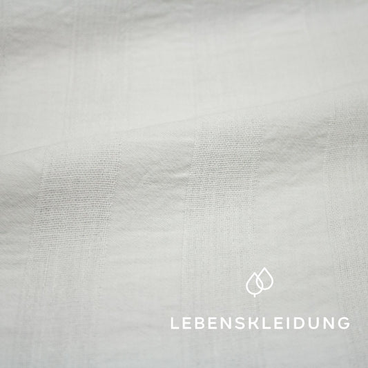 Organic Crinkle - White without optical brighteners sample