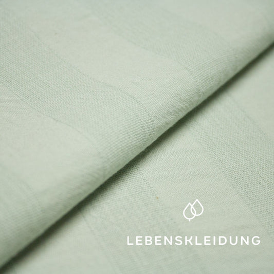 Bio Crincle - Salbei Muster – Detailansicht