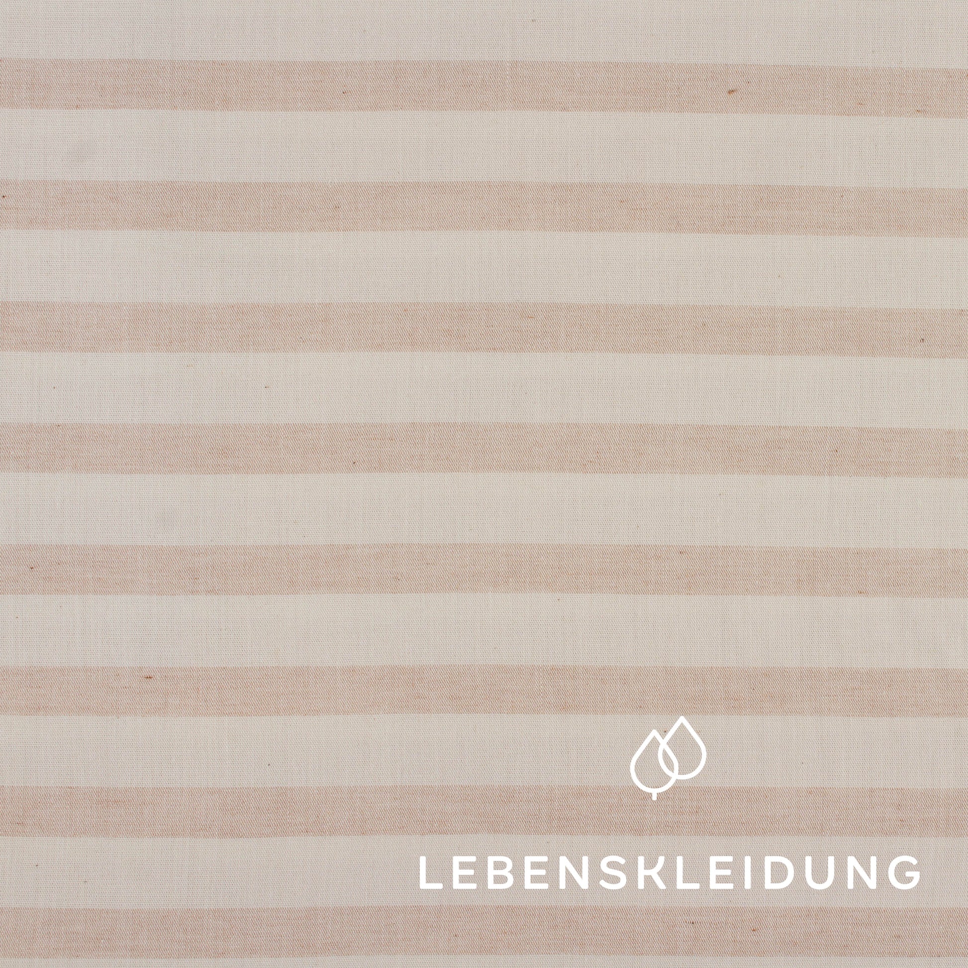 Organic Color Grown Cotton Woven - Striped Color Grown Cotton – Close-up