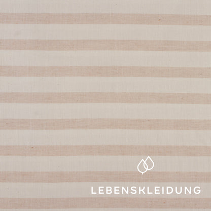 Organic Color Grown Cotton Woven - Striped Color Grown Cotton sample – Close-up