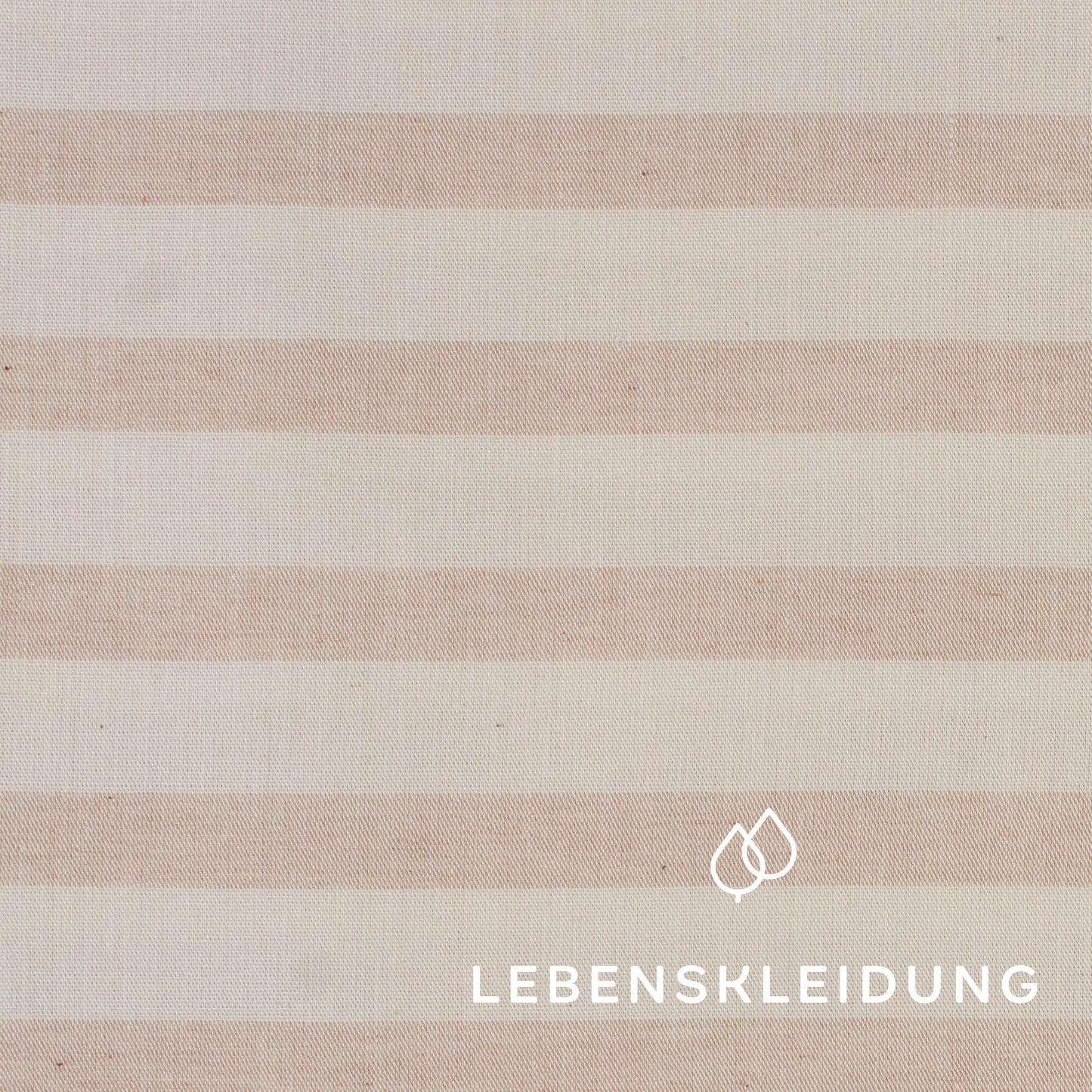 Organic Color Grown Cotton Woven - Striped Color Grown Cotton – Detail view