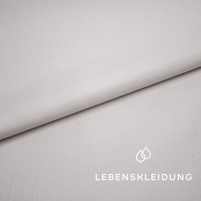 Organic fine satin - natural