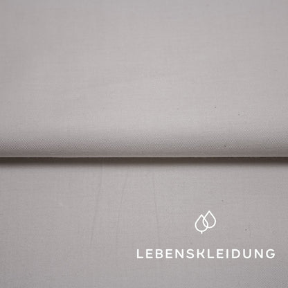 Organic fine satin - natural – Detail view