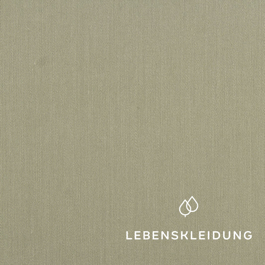 Organic cotton fine satin - Aloe