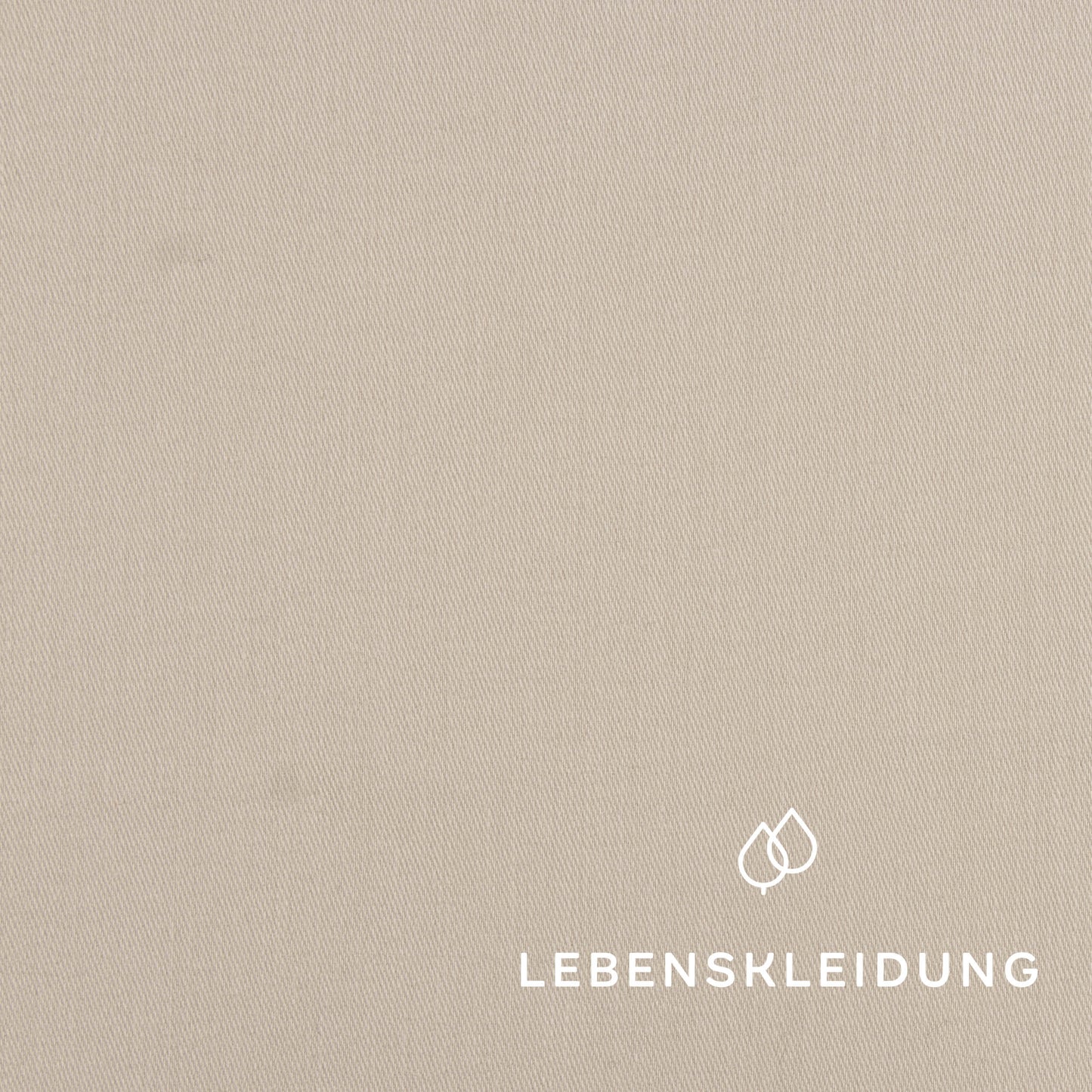 Satin fin en coton biologique - Rouge