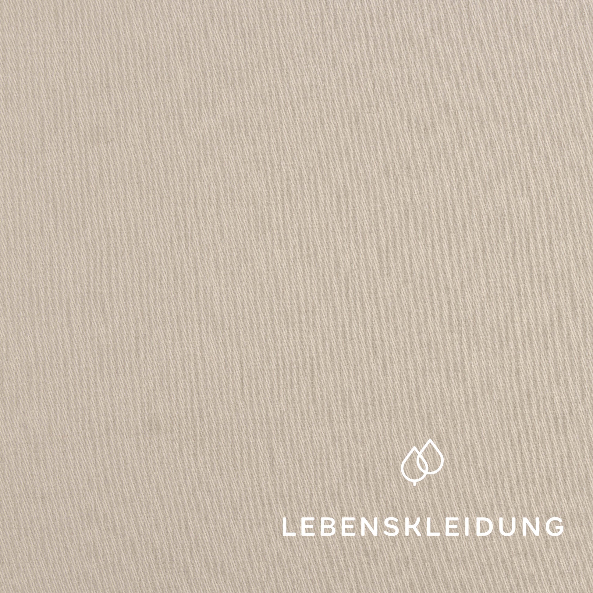 Satin fin en coton biologique - Rouge