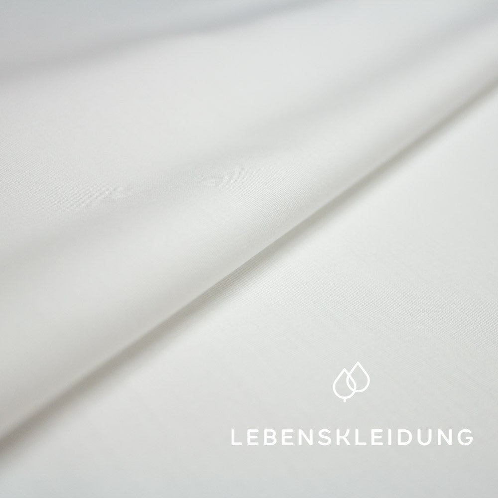 Organic twill - white without optical brighteners – Detail view