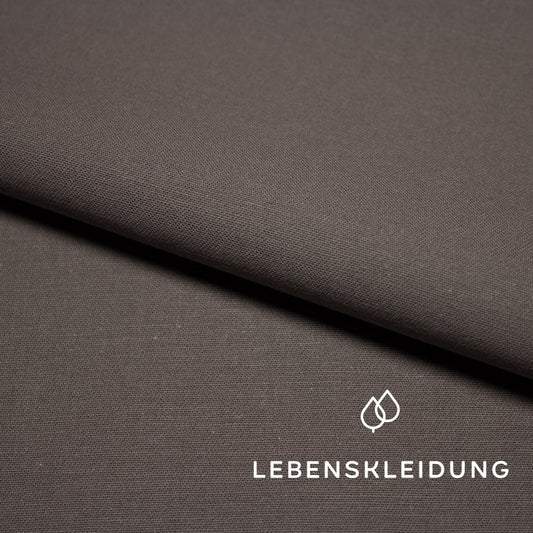 Bio Köper - Khaki – Detailansicht