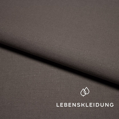 Bio Köper - Khaki Muster – Detailansicht