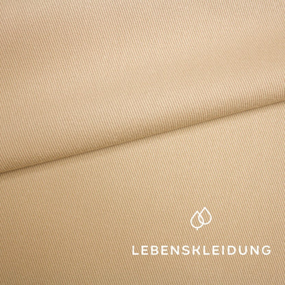 Bio Köper - Beige (schwer)