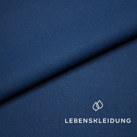Organic twill - Blue sample