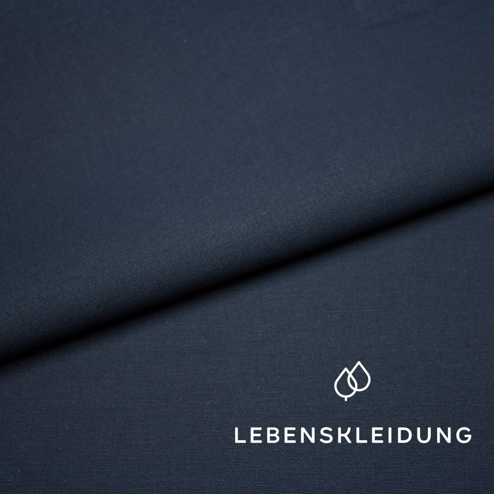 Organic twill - anthracite sample