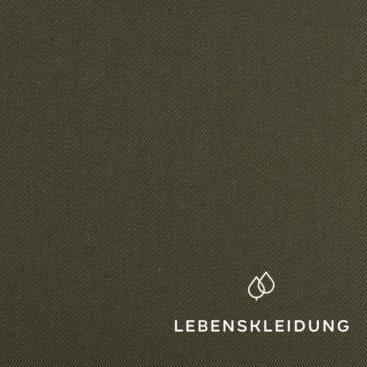 Organic twill - avocado sample