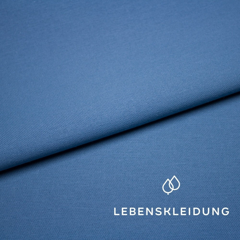 Organic twill - dove blue sample