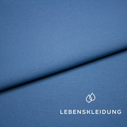Organic twill - dove blue sample