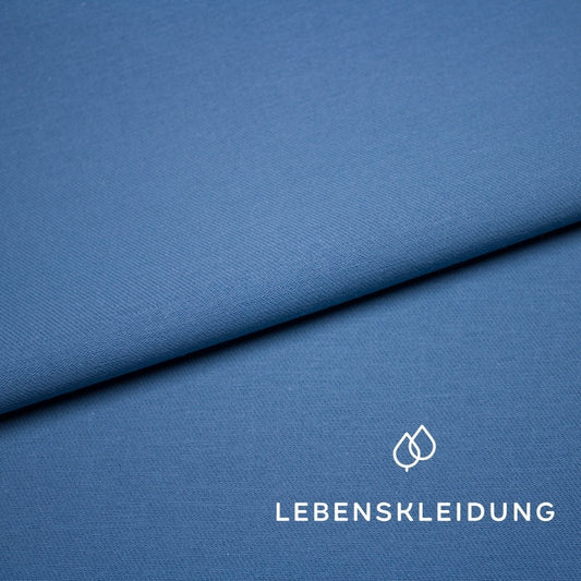 Organic twill - dove blue sample