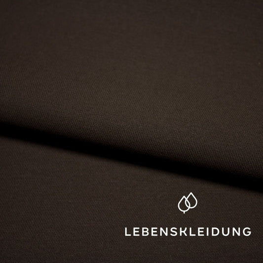 Organic twill - brown sample – Detail view