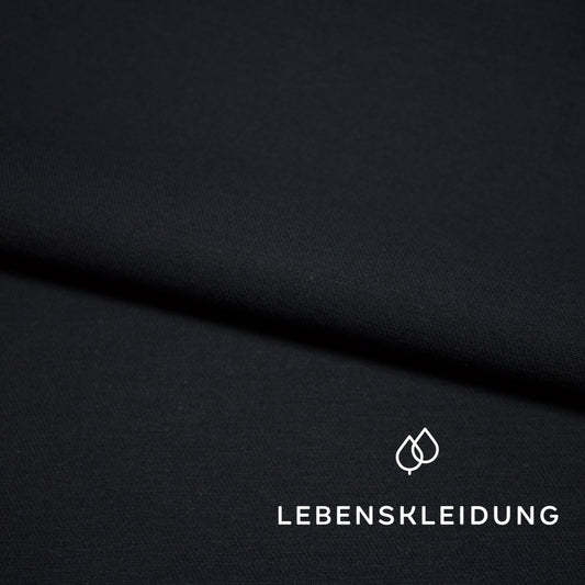 Organic twill - black sample – Detail view