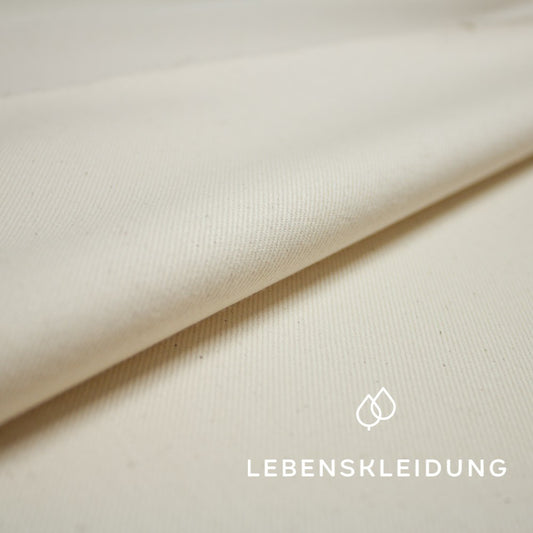 Organic twill - natural sample